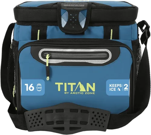 Vista 39 de Titan by Arctic Zone Deep Freeze Cooler - Zipperless Hardbody Cooler - Deep Freeze Insulation, HardBody Liner, and SmartShelf