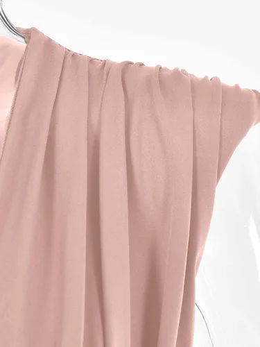 Vista 24 de LYANER Leotardo sin mangas fruncido con cuello en V para mujer