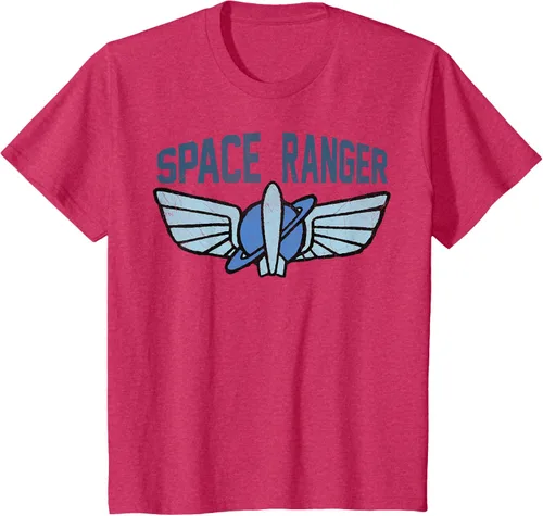 Vista 44 de Disney Pixar Toy Story 4 Buzz Lightyear Space Ranger Badge - Camiseta, Negro, S