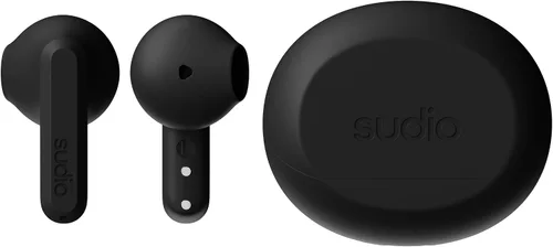 Vista 2 de Sudio Auriculares inalámbricos A3 para todo el día, 25 horas de reproducción, auriculares Bluetooth 5.4, a prueba de sudor y salpicaduras, sonido
