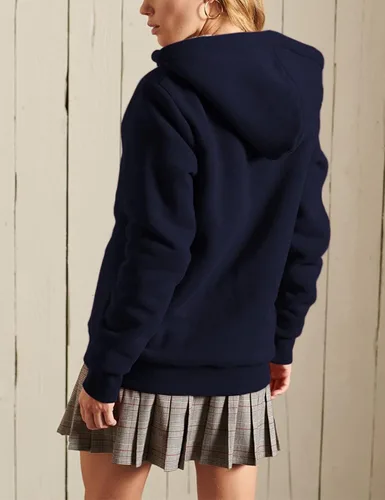 Vista 5 de Yeokou - Sudadera de invierno con capucha para mujer, con cierre (forro de Sherpa)