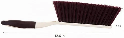 Vista 2 de Contador plumero Sábanas Cepillo de limpieza de residuos Cerda suave Ropa Escritorio Sofá Plumero Pequeñas Partículas Removedor de Pelo