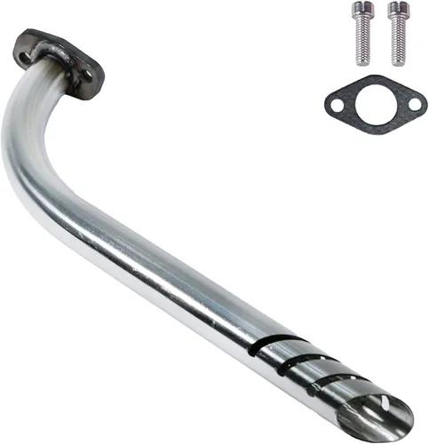 Vista 9 de JMCHstore Kit de tubo de escape de cabecera para Lifan 79cc Monster Mega Moto MM80 MMB105, Coleman RB100 105cc, Motovox MBX10 Orxyearth Dirt Kids