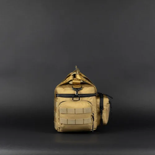 Vista 4 de WOLFpak 9L Mini Bolsa Táctica para Almuerzo - Bolsa Termo Resistente al Agua de 1000D, Aislada, Múltiples Bolsillos, Panel MOLLE y de Parches, Ideal