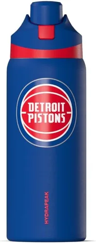 Vista 29 de Hydrapeak Botella de agua aislada de 32 onzas con licencia oficial de la NBA Atlanta Hawks Oasis con tapa y asa con botón de presión, botella