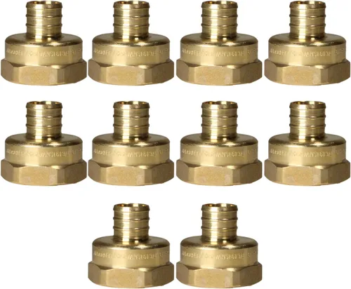 Vista 40 de XFITTING 1 pulgada Pex x 1 pulgada Adaptador Femenino NPT, 23-4-3=2X, 2 Piezas