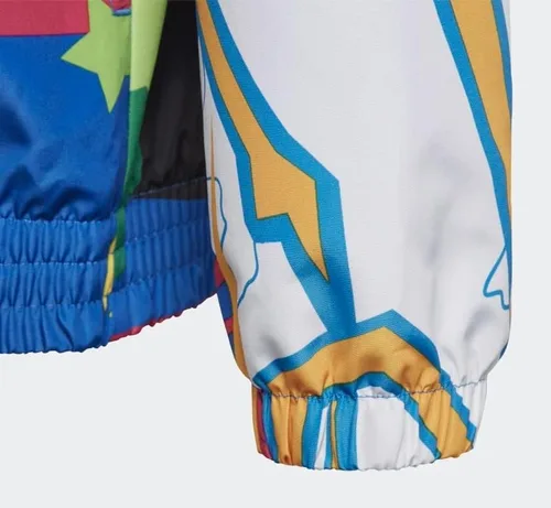 Vista 8 de ADIDAS X LEGO UNISEX - Conjunto de chándal para niños grandesjóvenes blanco azul azul brillante dorado semisolar mediano Blanco Azul Azul