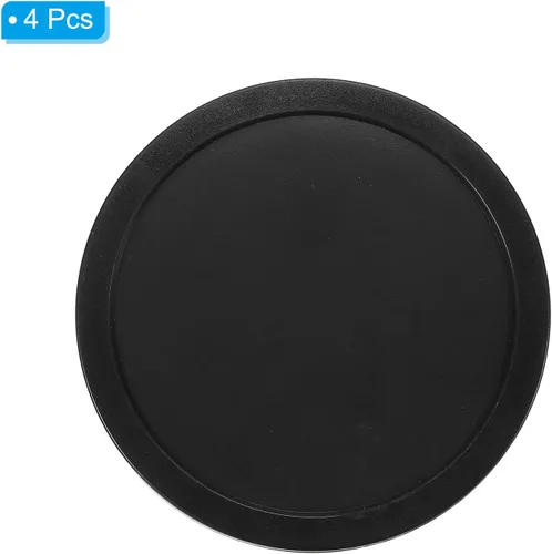Vista 3 de PATIKIL Air Hockey Pucks Air Hockey - Mesa de juego de repuesto pesado Negro