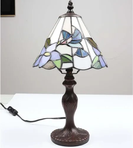 Vista 5 de Bieye B10718 - Base de lámpara de mesa color marrón antiguo con enchufe de luz E26, 4" de ancho x 14.5" de alto