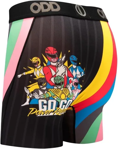 Vista 4 de Odd Sox Calzoncillos tipo bóxer para hombre, Transformers, G.I. Joe, Power Rangers