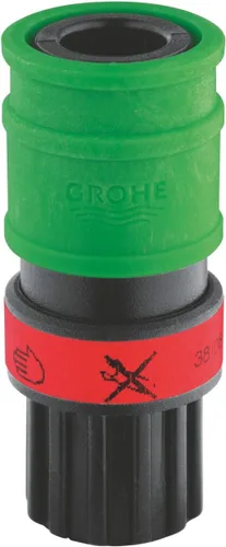 Vista 3 de Grohe 46092000 LadyLux Manguera, 0.591 in x ½ x 1500 pulgadas, cromo