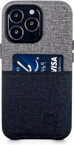 Vista 9 de Dockem Funda tipo cartera para iPhone 13 Pro con placa de metal integrada para montaje magnético y 1 bolsillo plano para tarjetas de crédito Luxe