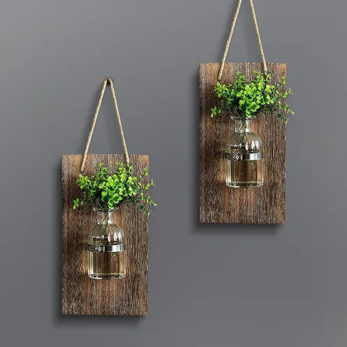 Vista 5 de Macetas colgantes para plantas de interior al aire libre, cesta colgante para macetas, maceta colgante