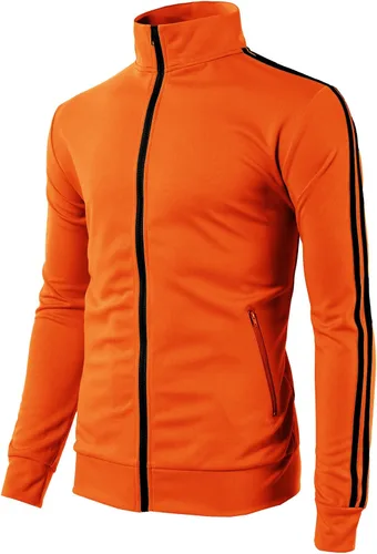 Vista 2 de H2H Chaqueta ligera con cremallera y manga larga para hombre
