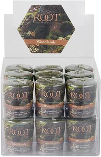 Vista 12 de Root Candles Velas votivas perfumadas de otoño, mezcla de cera de abeja, hechas a mano de 20 horas, 3 unidades, sidra caliente
