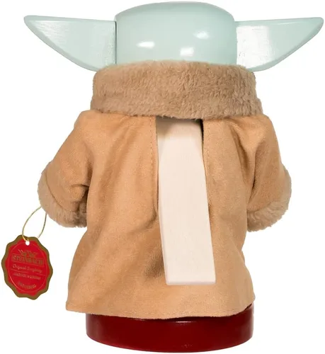 Vista 4 de Kurt S. Adler Star Wars Yoda The Child Cascanueces de 8 pulgadas