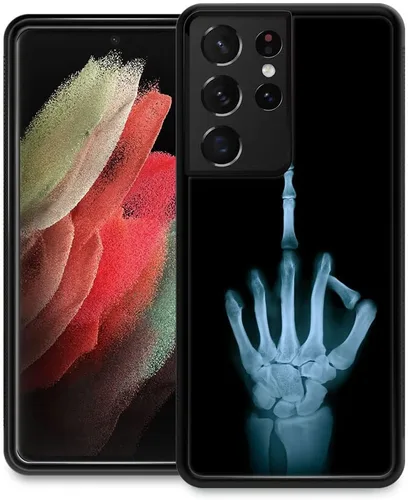 Vista 28 de Funda compatible con Samsung Galaxy S21 Ultra, funda protectora de madera con bandera estadounidense antideslizante y a prueba de golpes