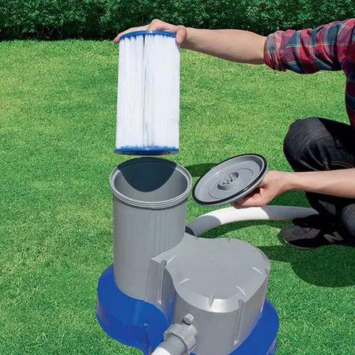Vista 9 de Bestway 58095E - Cartucho de repuesto tipo IV o tipo B para bombas de filtro de 2500 galones por hora para mantener el agua de la piscina limpia