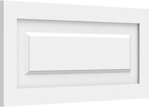 Vista 85 de Ekena Millwork Panel de pared decorativo Harrison de 12 pulgadas de ancho x 12 pulgadas de alto x 5/8 pulgadas de alto