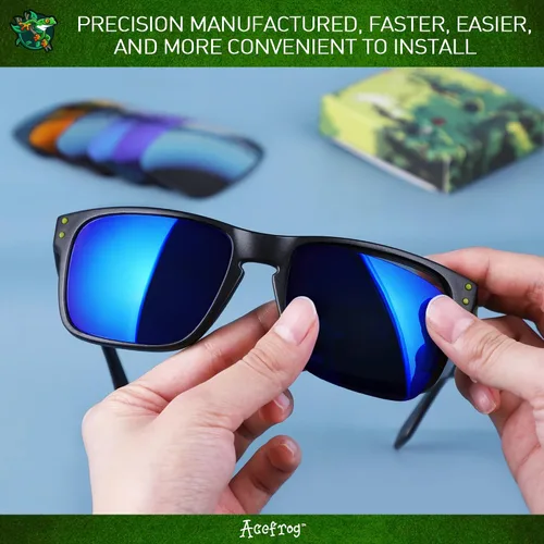 Vista 7 de 4 pares de lentes polarizadas de repuesto para gafas de sol Oakley Juliet, ajuste perfecto, inastillables, antiarañazos, paquete económico