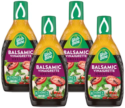 Vista 10 de Aderezo de vinagreta de mezcla de aceite de aguacate con hierbas de jardín Wish-Bone, 15 fl oz