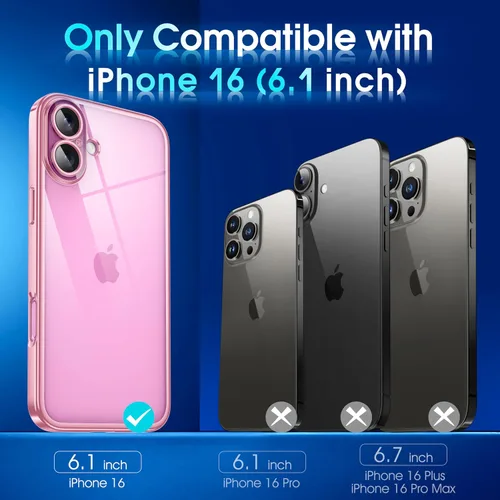 Vista 66 de Supdeal Funda cristalina transparente para iPhone 11, [No se amarillea] [Protección de la cámara] [Probado contra caídas de grado militar] Funda
