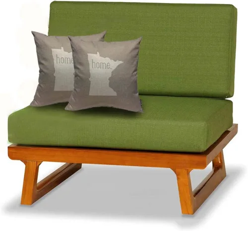 Vista 5 de Mugod Funda de almohada cuadrada decorativa de Minnesota Home State Home para hombres y mujeres, funda de cojín para dormitorio, sala de estar, 18 x