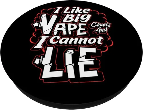 Vista 2 de Big Vape Clouds PopSockets PopGrip intercambiable