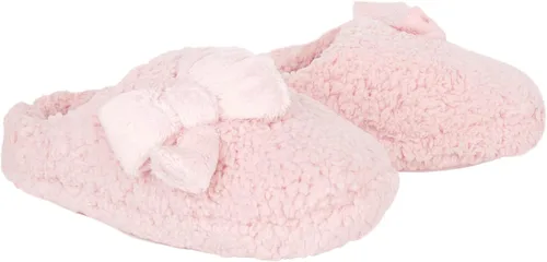 Vista 9 de Jessica Simpson Womens Plush Marshmallow Slide on House Slipper Clog with Memory Foam