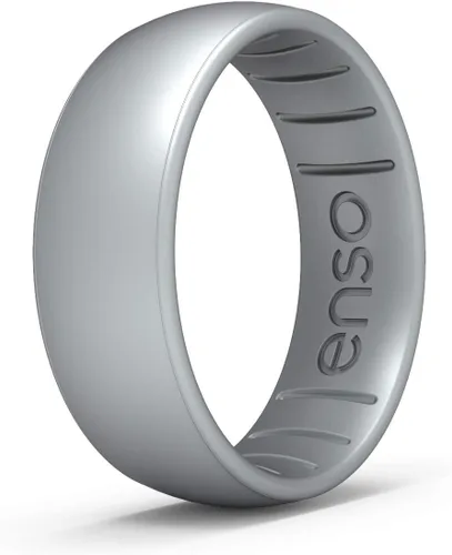 Vista 20 de Enso Rings - Anillo de silicona Classic Elements Fabricado en los Estados Unidos Cómodo, transpirable y seguro