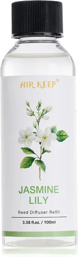 Vista 9 de Airkeep - Recarga de aceite para difusor de varillas/Brisa de abril/100ml