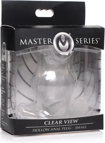 Vista 4 de Vista clara Hueco Anal Plug - Pequeño