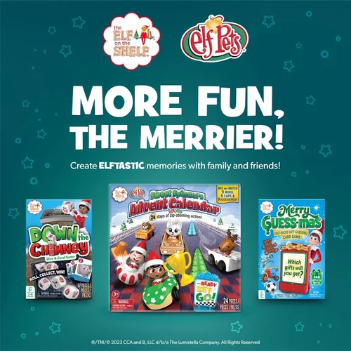 Vista 5 de The Elf on the Shelf Juego de recogida de menta