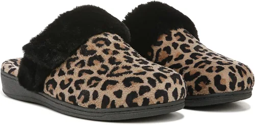 Vista 2 de Vionic Pantuflas Marielle Mule para mujer, cómodas pantuflas de casa de spa que incluyen comodidad de tres zonas con plantilla ortopédica, soporte