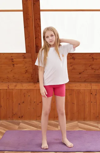 Vista 4 de BOOPH Pantalones cortos de baile transpirables para niñas de 2 a 10 años