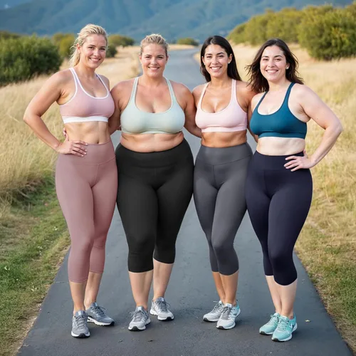 Vista 2 de TNNZEET 3 unidades de leggings capri de talle alto para mujer Pantalones suaves para entrenamiento correr Yoga