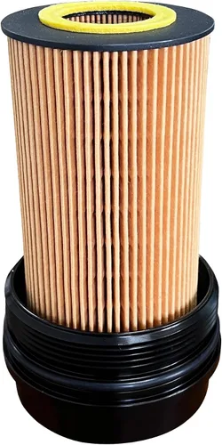 Vista 4 de iFJF 3C3Z-9G270-BA Tapa de Filtro de Aceite y Reemplazo de Filtro de Aceite FL2016 para 2003-2007 6.0L 2008-2010 6.4L Powerstroke F250 F350 F450