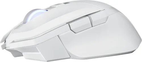 Vista 4 de PowerColor ALPHYN AM10 - Ratón inalámbrico para juegos, color blanco