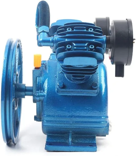 Vista 5 de Munsinn 2HP 115PSI doble cilindro V-tipo compresor de aire bomba bomba herramientas de aire 1.5KW