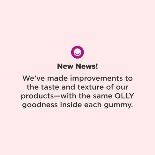 Vista 2 de OLLY - Gomita multivitamínica para adolescentes, apoyo para la piel saludable y el sistema inmunológico, 15 vitaminas esenciales, biotina, zinc