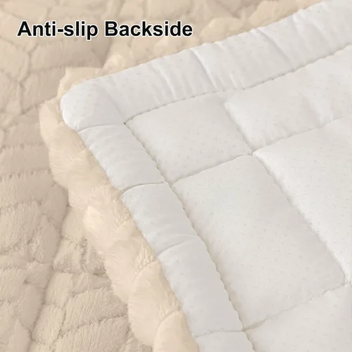 Vista 6 de Smiry Fundas Antideslizantes para Reposabrazos de Sofá para Perros, Fundas Mullidas para Reposabrazos de Sofá Aptas para Mascotas, Protectores