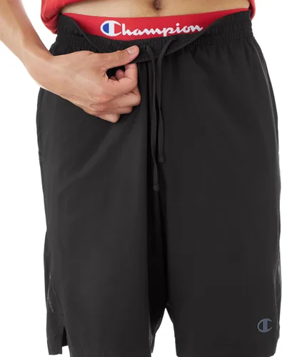 Vista 4 de Champion Pantalones cortos para hombre, Mvp, absorben la humedad, pantalones cortos de gimnasio para hombres, pantalones cortos de atletismo, 7 y 9
