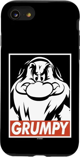 Vista 13 de iPhone 13 Disney Snow White & The Seven Dwarfs Funda de retrato gruñón