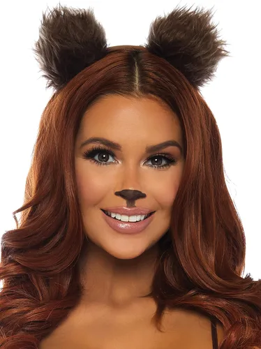 Vista 2 de Leg Avenue - Diadema para mujer, diseño de animales peludos