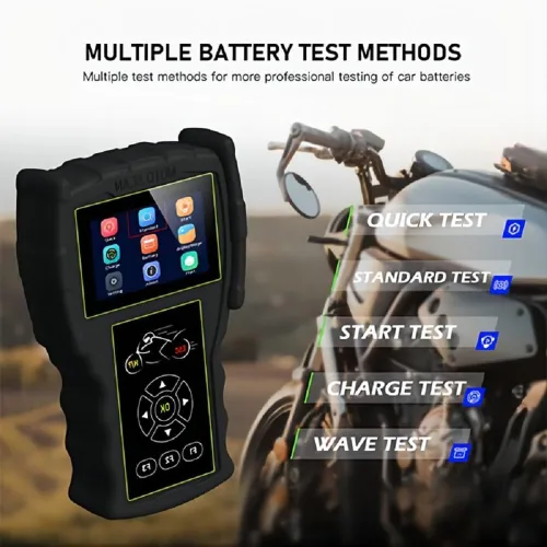 Vista 5 de Original TopDiag M100 Pro - Escáner de motocicleta profesional, herramienta de diagnóstico para motocicleta (versión completa)