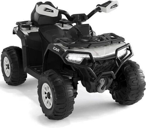 Vista 14 de 12V Kids ATV Ride on Toy with Remote ControlElectric 4 Wheeler for Kids 3-8 Black