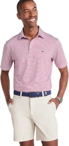 Vista 38 de Vineyard Vines Polo Bradley Stripe Sankaty para hombre Ocean Breeze Tejeda