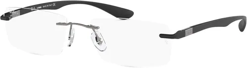 Vista 2 de Ray-Ban Rx8724 Titanium Rectangular Prescription Eyeglass Frames