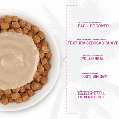 Vista 5 de Tiki Cat Stix - Golosinas húmedas para gatos, pollo, caja de 10 onzas