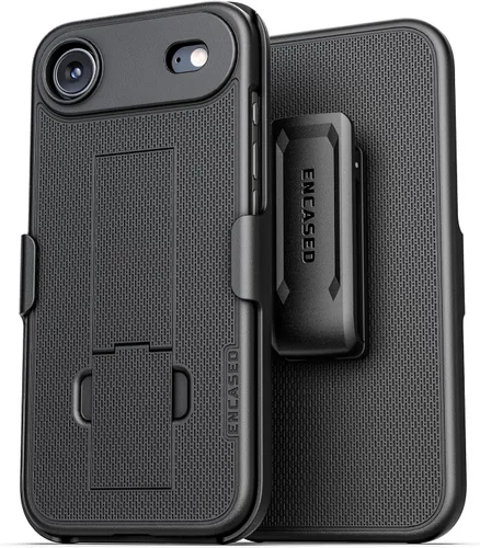 Vista 21 de Encased Funda para cinturón iPhone 11 con clip (Serie DuraClip) Funda ultradelgada con funda (Negro)